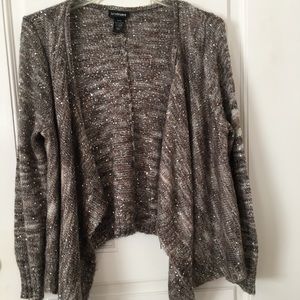 Lane Bryant Sparkle Sweater Jacket Size 18/20.